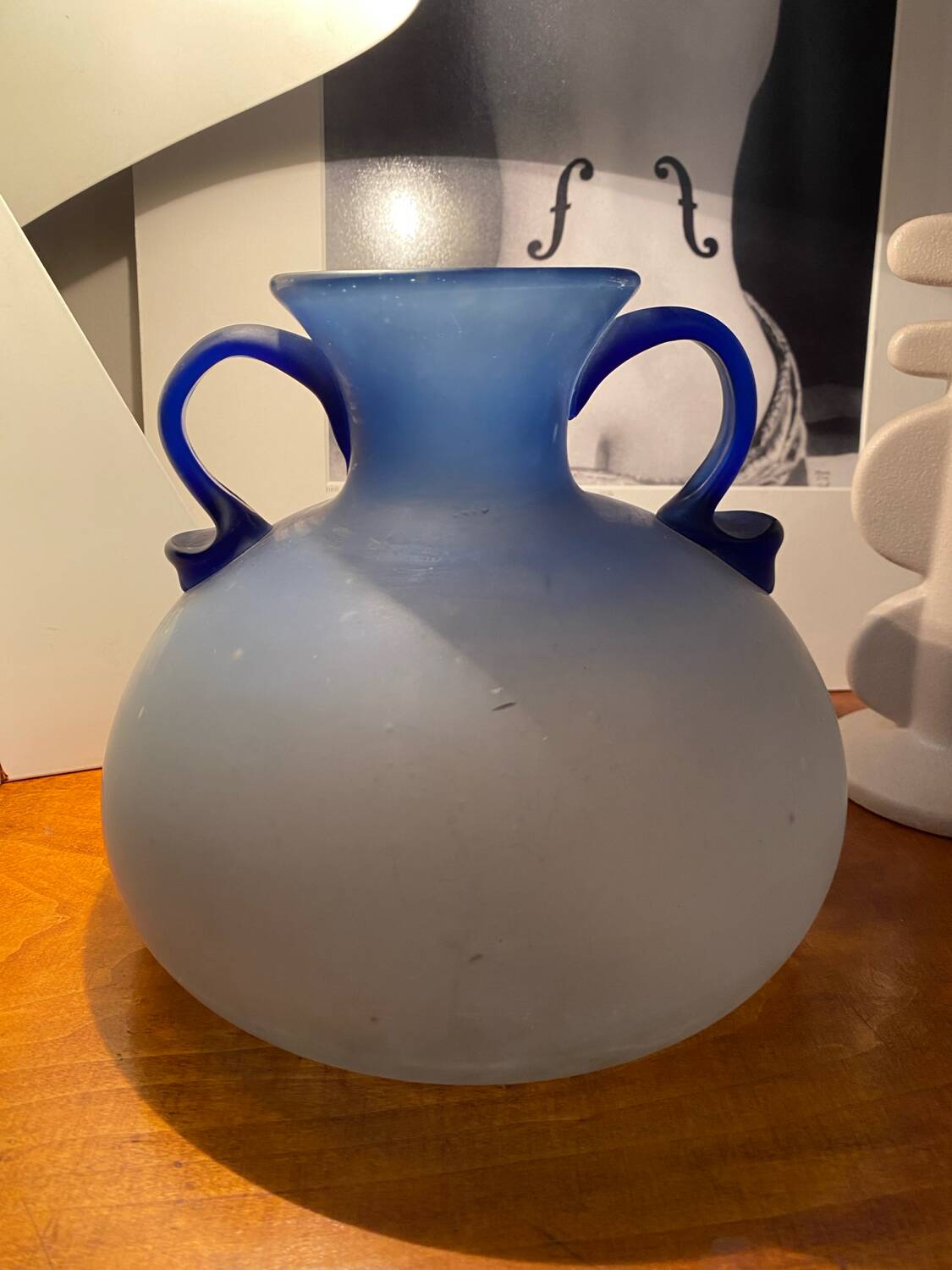 Vase en verre