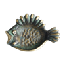 Vide poche poisson en bronze des années 50