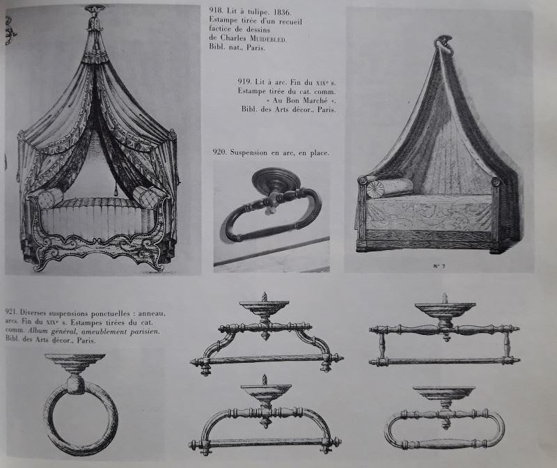 Walnut bed sky suspension late nineteenth °