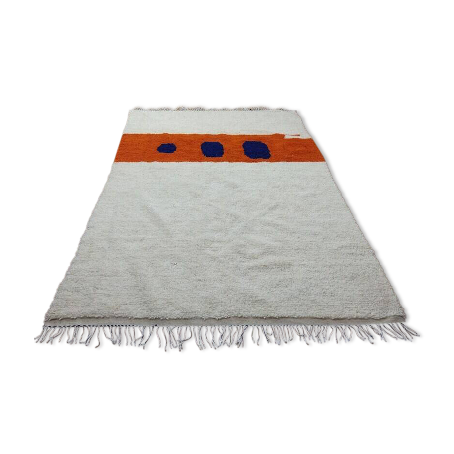 Moroccan wool rug 270cm x 140cm
