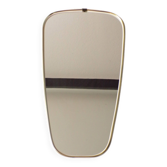 Vintage free-form mirror 34X61cm