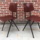 Vintage industrial chair Galvanitas S16 Pagholz Netherlands 60's