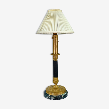 Charles X candlestick lamp