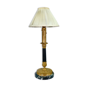 Charles X candlestick lamp