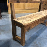 Ancien banc de réfectoire en bois, XIXÈME