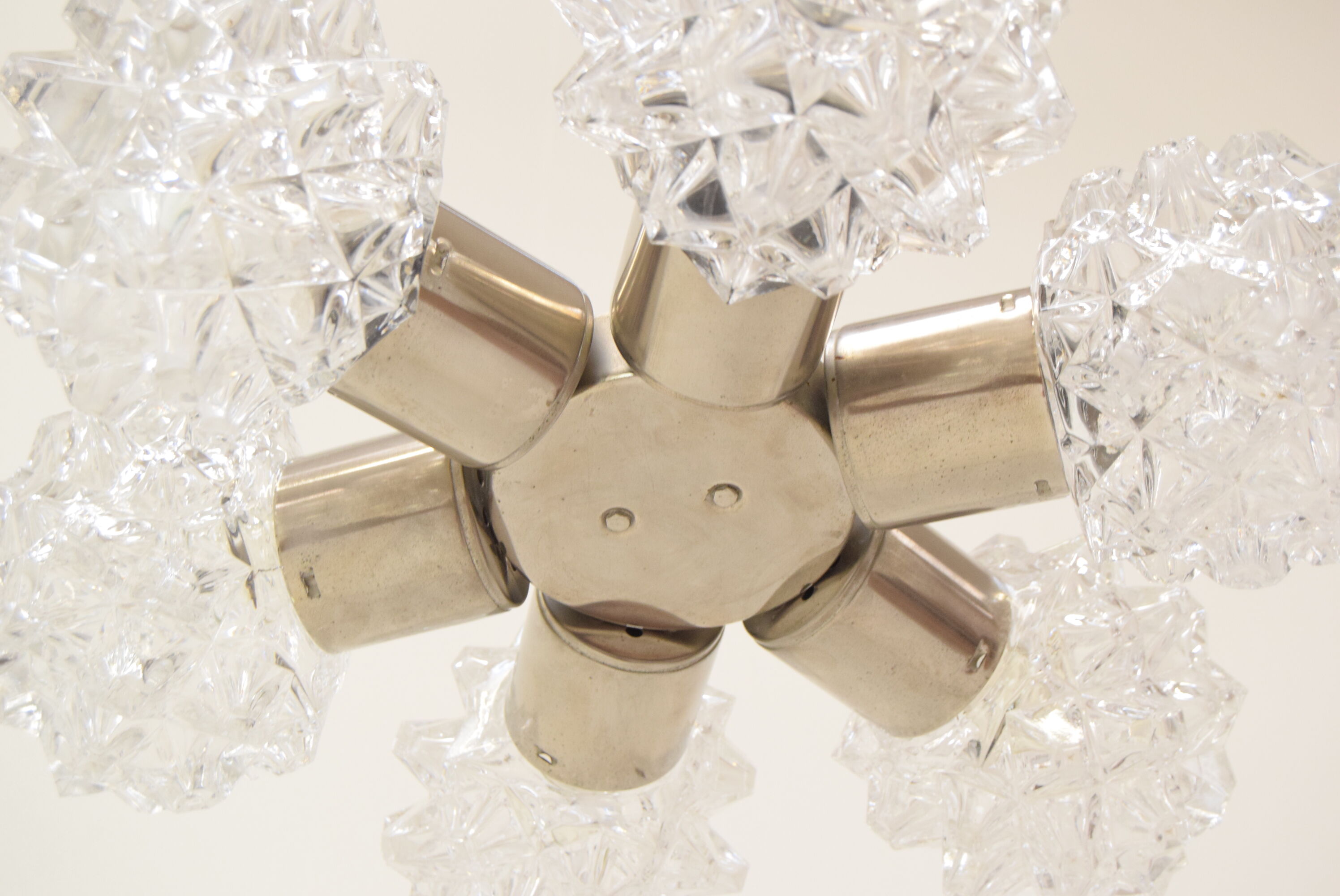 Mid-Century Chandelier Kamenický Šenov, 1960´s