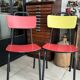 Pair of vintage Formica chairs