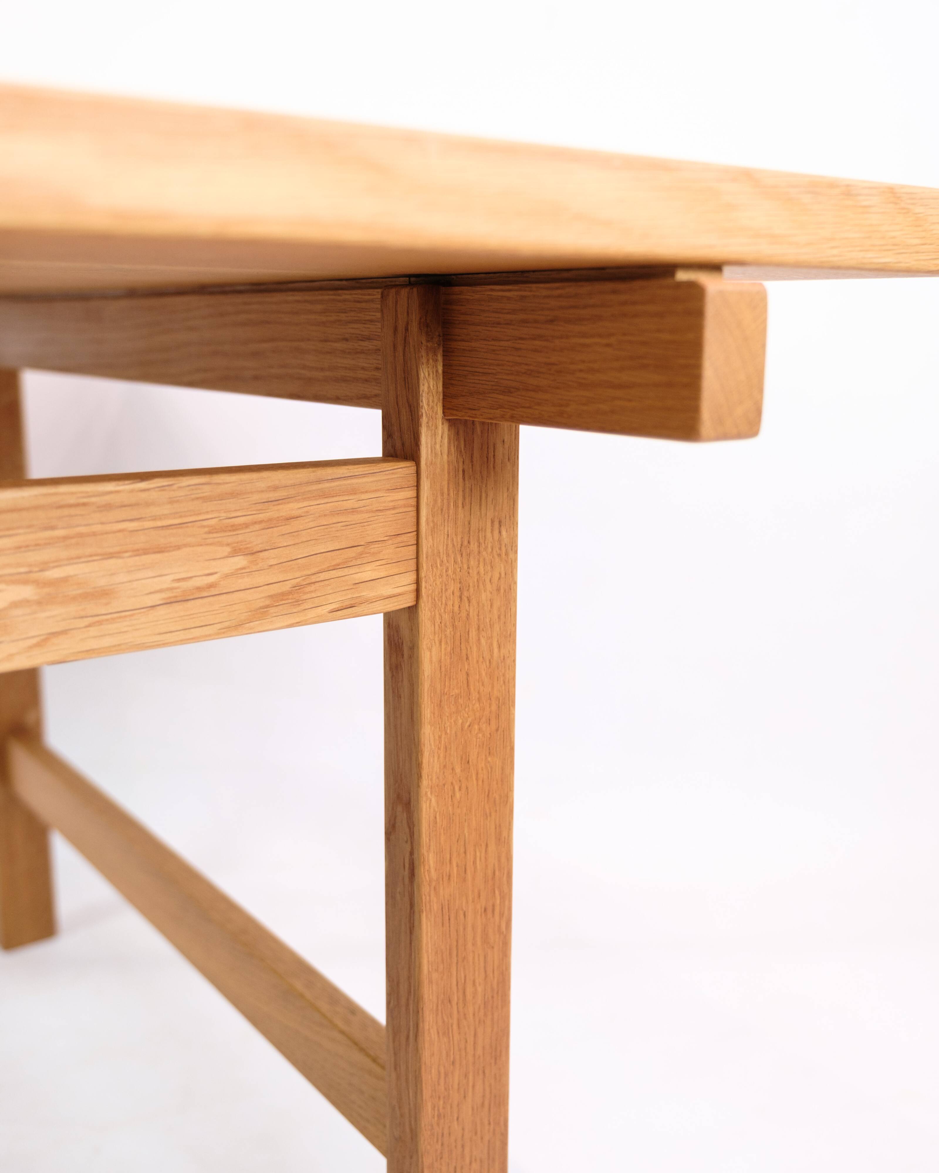 Sofa Table Made In Oak By Hans J. Wegner For PP Furniture From 1990s