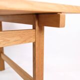 Sofa Table Made In Oak By Hans J. Wegner For PP Furniture From 1990s