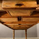 Candro handmade table with 12 drawers