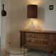 Lampe Grand format Opaline Design Doria