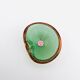 Miniature Vide-Poche Murano Sommerso Bullicante Green Pink Labelled 60s