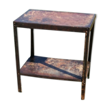 Old workbench, tolix shelf