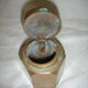 Massive brass inkwell from 1960