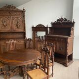 Buffet de chasse Louis XIII 1880