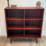 Scandinavian library in rosewood