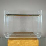 Rochebobois plexi magazine rack from the 70s
