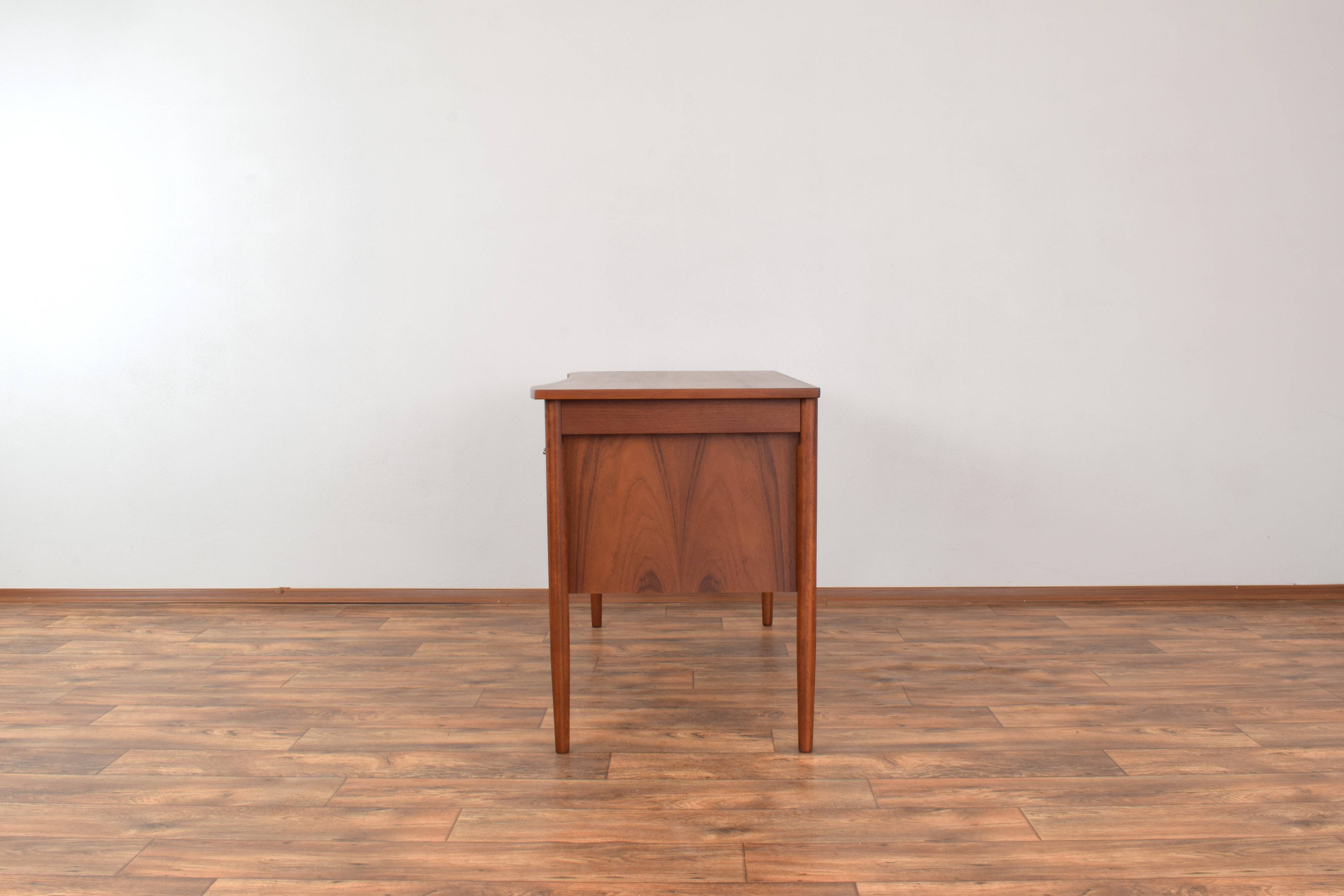 Mid-Century Danish Teak Desk, 1960s.