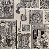 Lithographie gravure sur la miniature de 1922