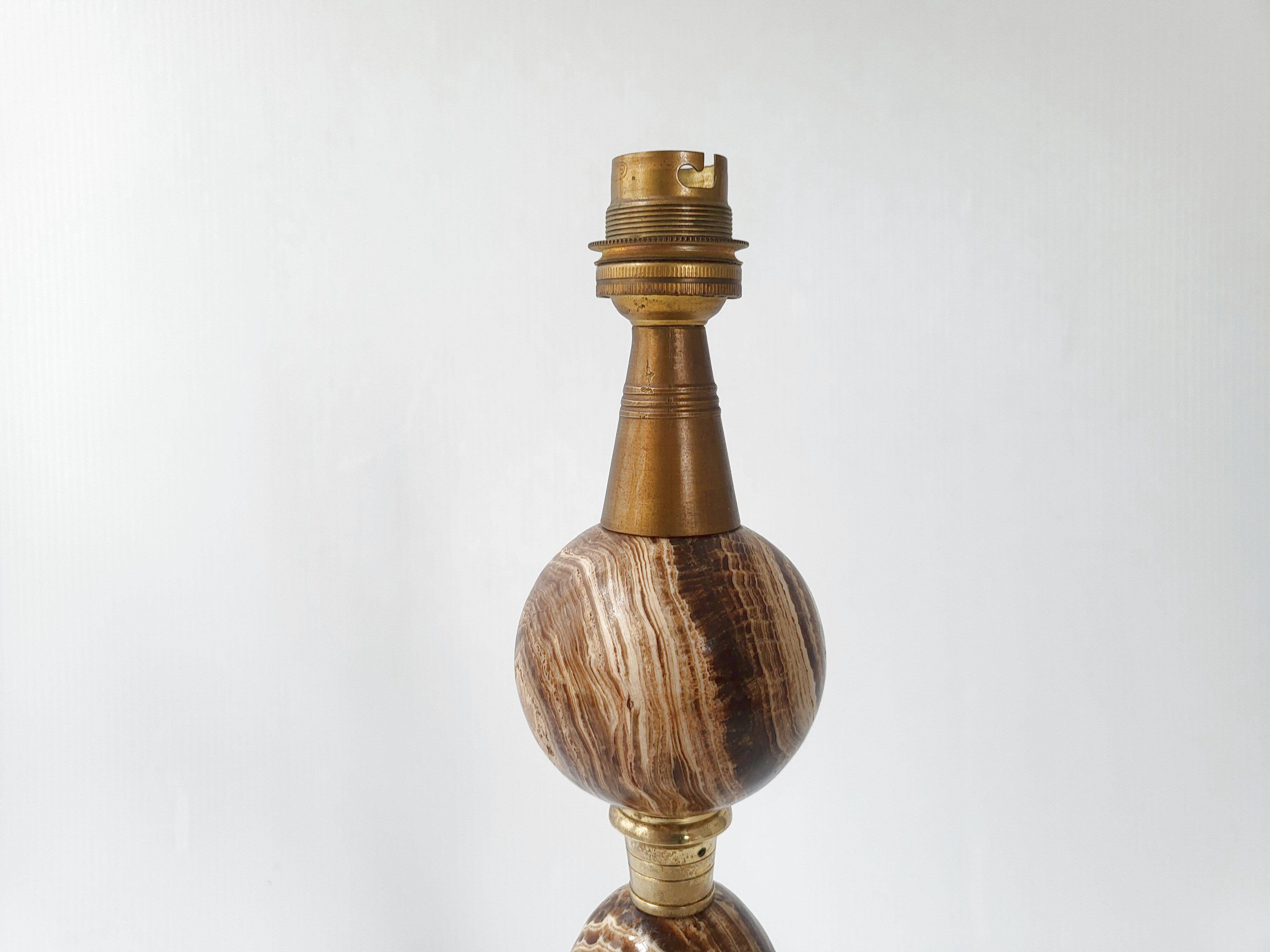 Vintage marble lamp 1970