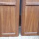 Pair of solid wood Art Deco doors