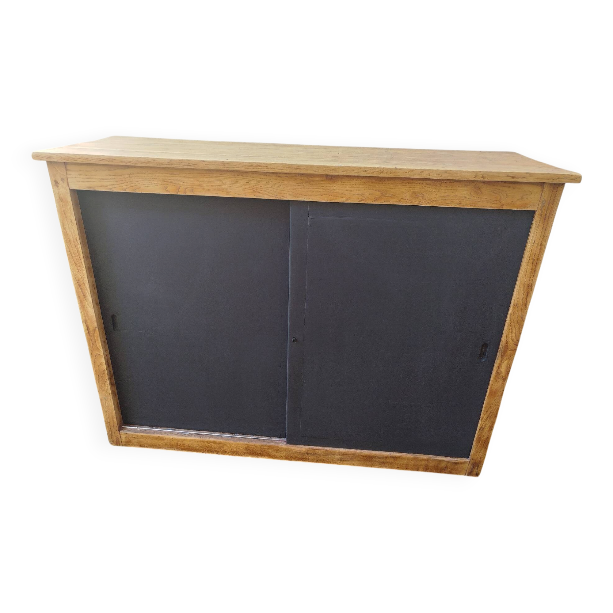 Old buffet with sliding doors