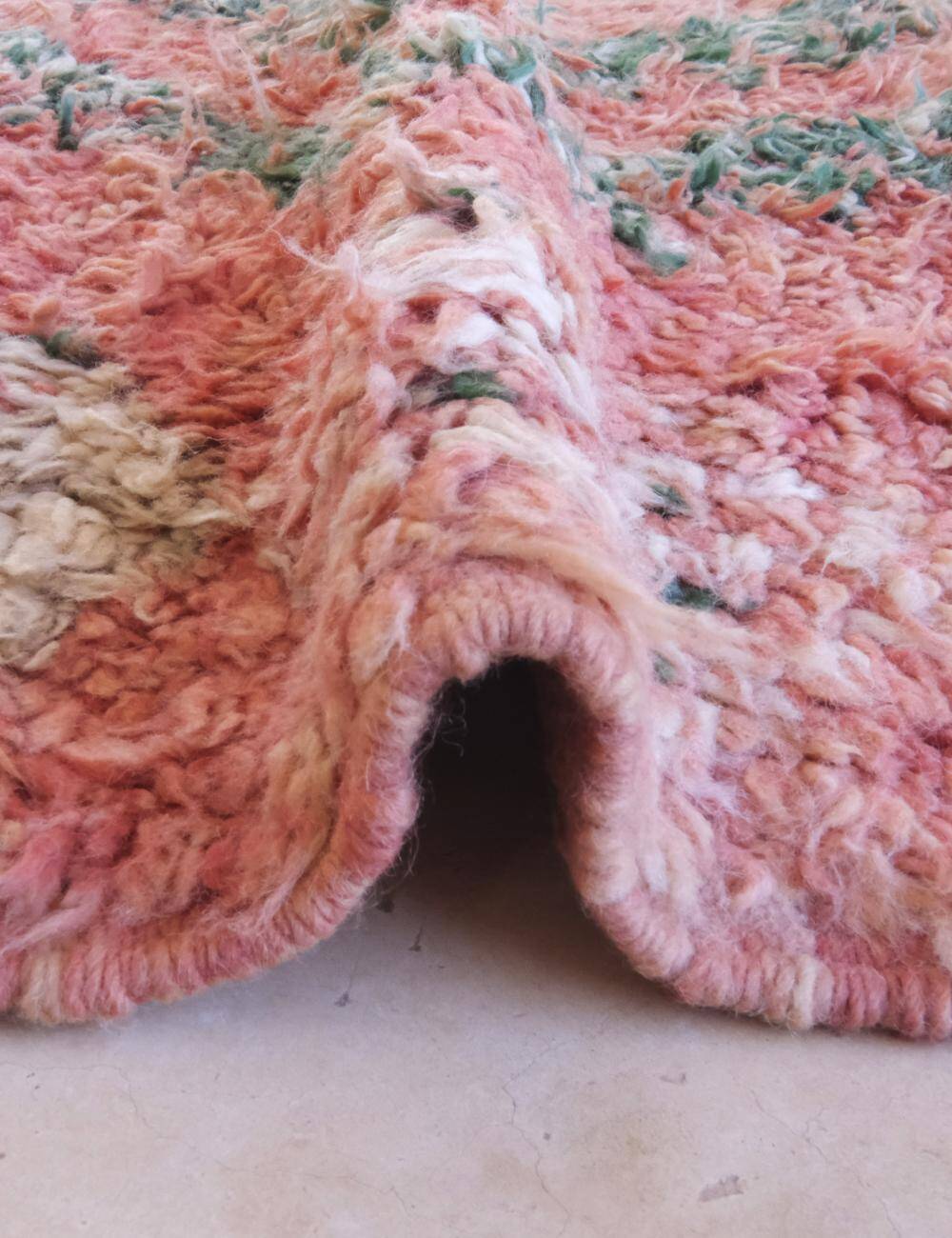 Berber Pink Rug - 340 x 176 cm