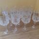 11 glasses 16 cl "Lonchamp" Cristal d'Arques Vintage