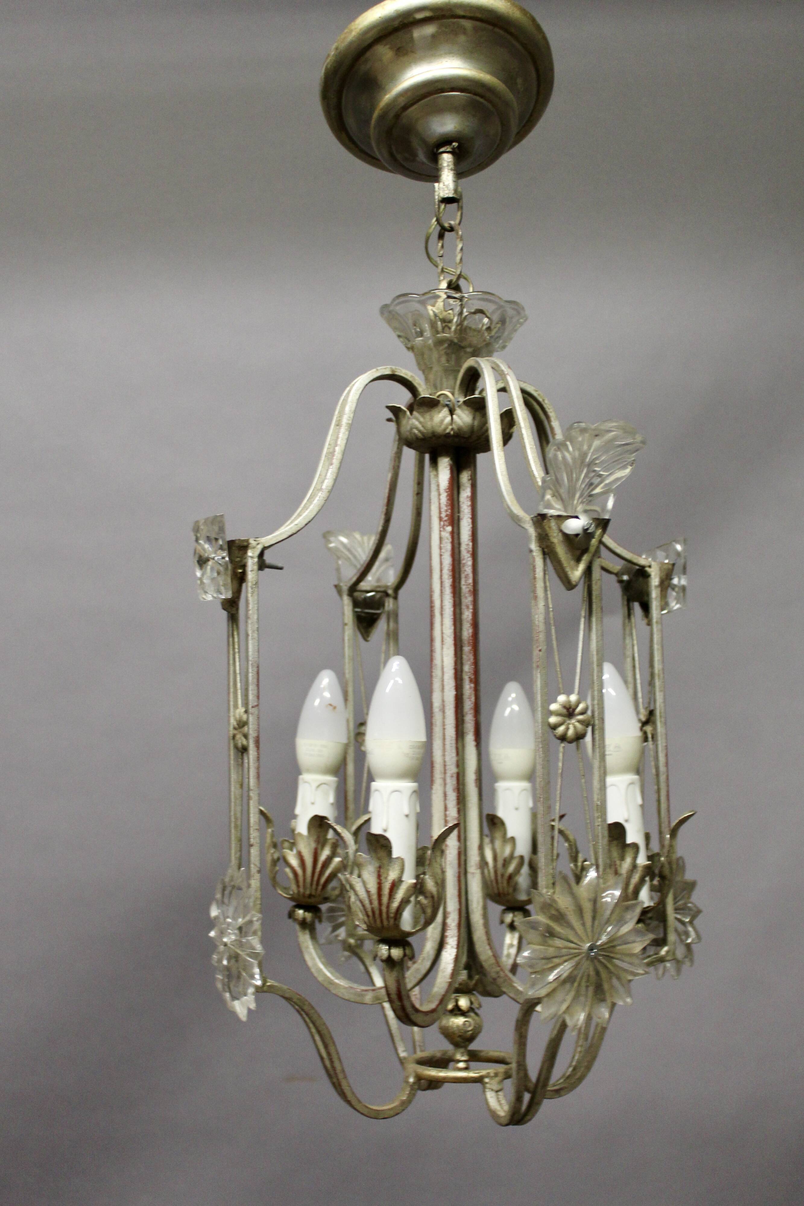 Chandelier Atelier Banci in Florence with 4 lights.