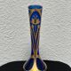 Théodore Legras - Art Nouveau Blue Gilded and Enameled Vase