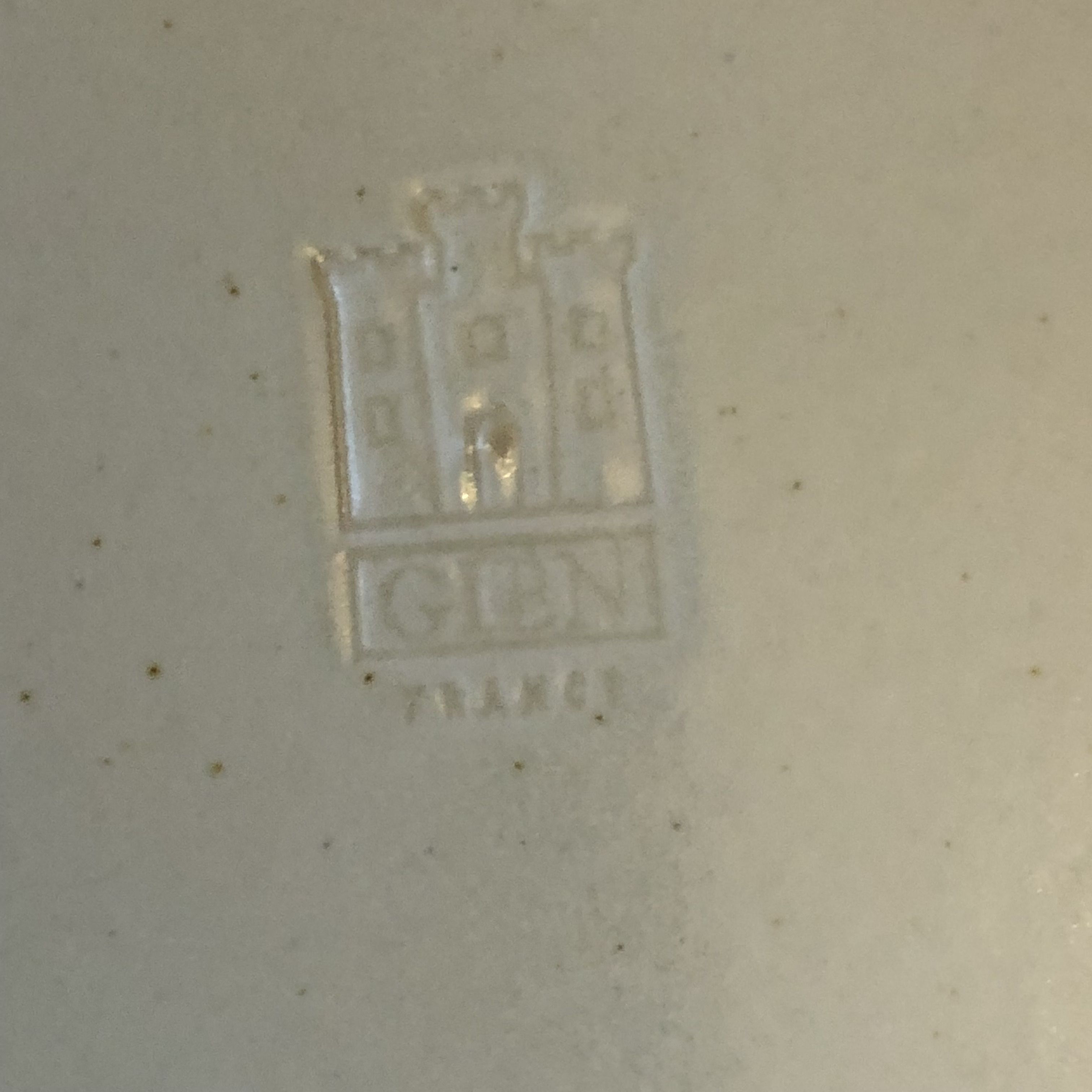Set of 4 GIEN plates