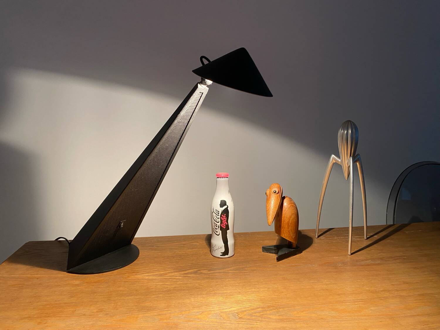 Genexco France desk lamp modernist design Patrice Bonneau vintage 80s