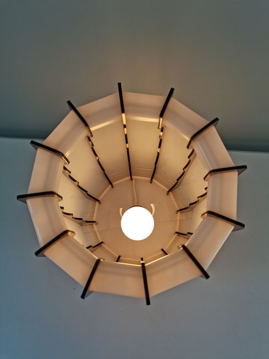 Plastic and plexiglass table lamp Harvey Guzzini