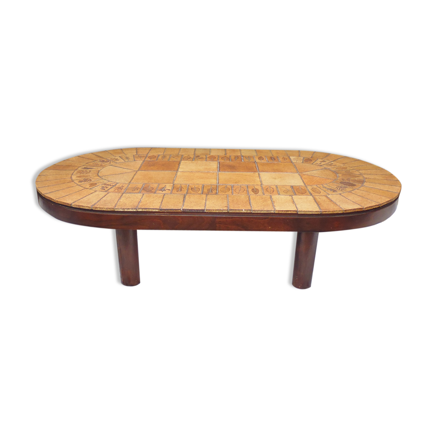 Coffee table Capron ceramic oval 70