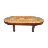 Coffee table Capron ceramic oval 70