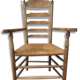 Wooden Dutch rustic farmers armchair Chair