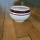 Old small cache pot in enamelled terracotta / ceramic