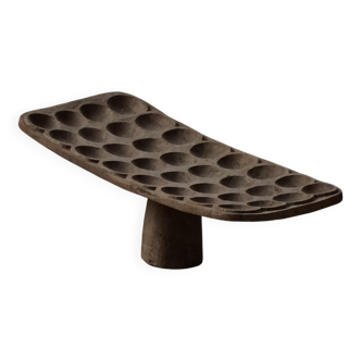 Traditional African game board / Sculptural object, early 20th century