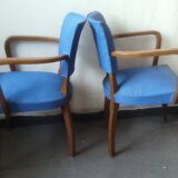 Paire de fauteuils bridge