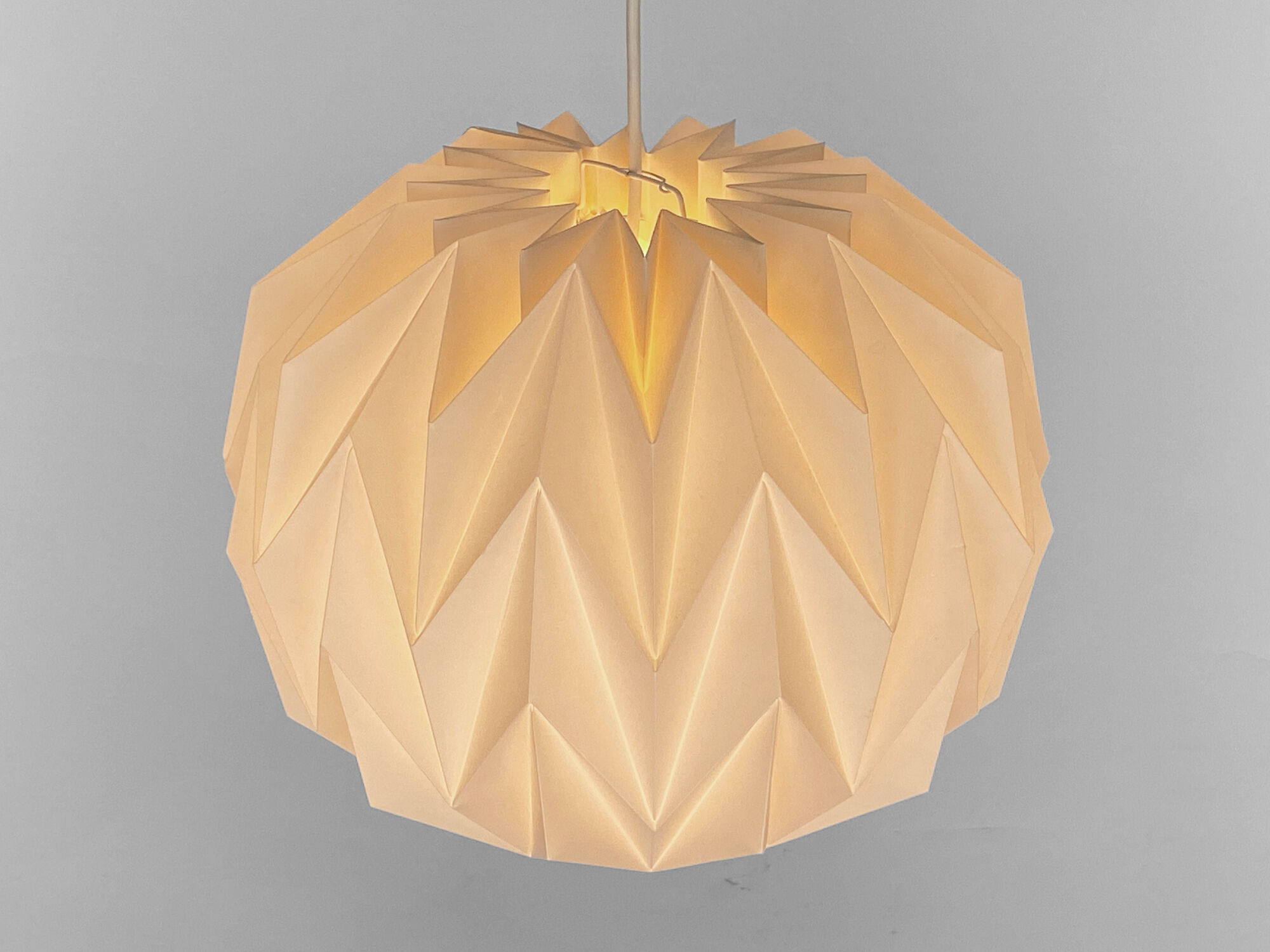 Pendant light 157 M by Andreas Hansen for Le Klint. Denmark 1970s