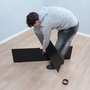 Grande table basse des années 80, design personnalisé par Helg & Albini Studio