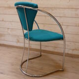 Chrome design armchair