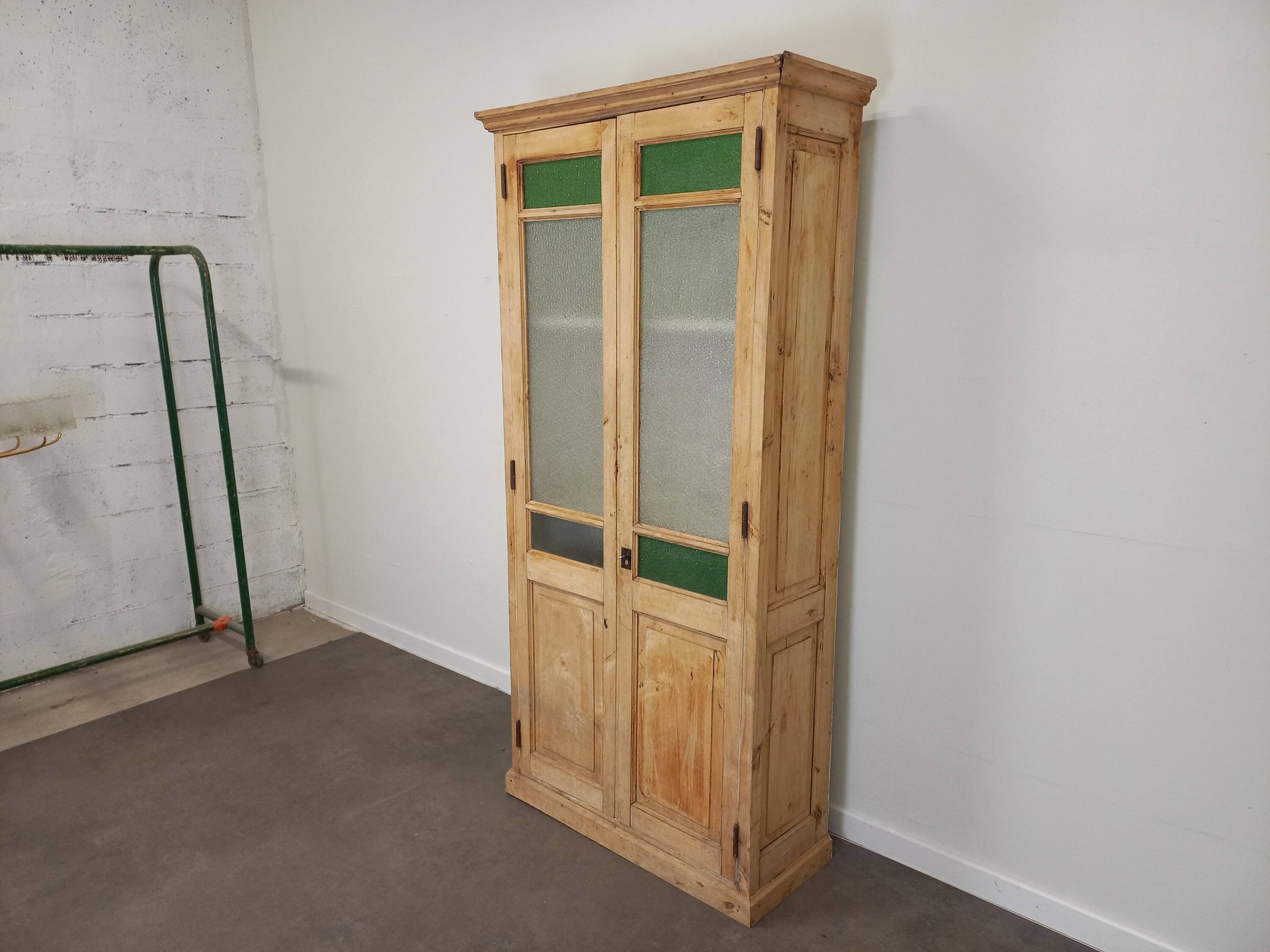 Parisian glass cabinet