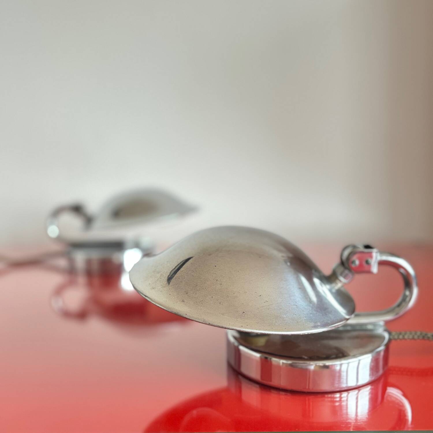 Functionalist table lamps, Napako, Czechoslovakia