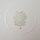 Set of 6 flat plates Villeroy and Boch ivory vintage gilding