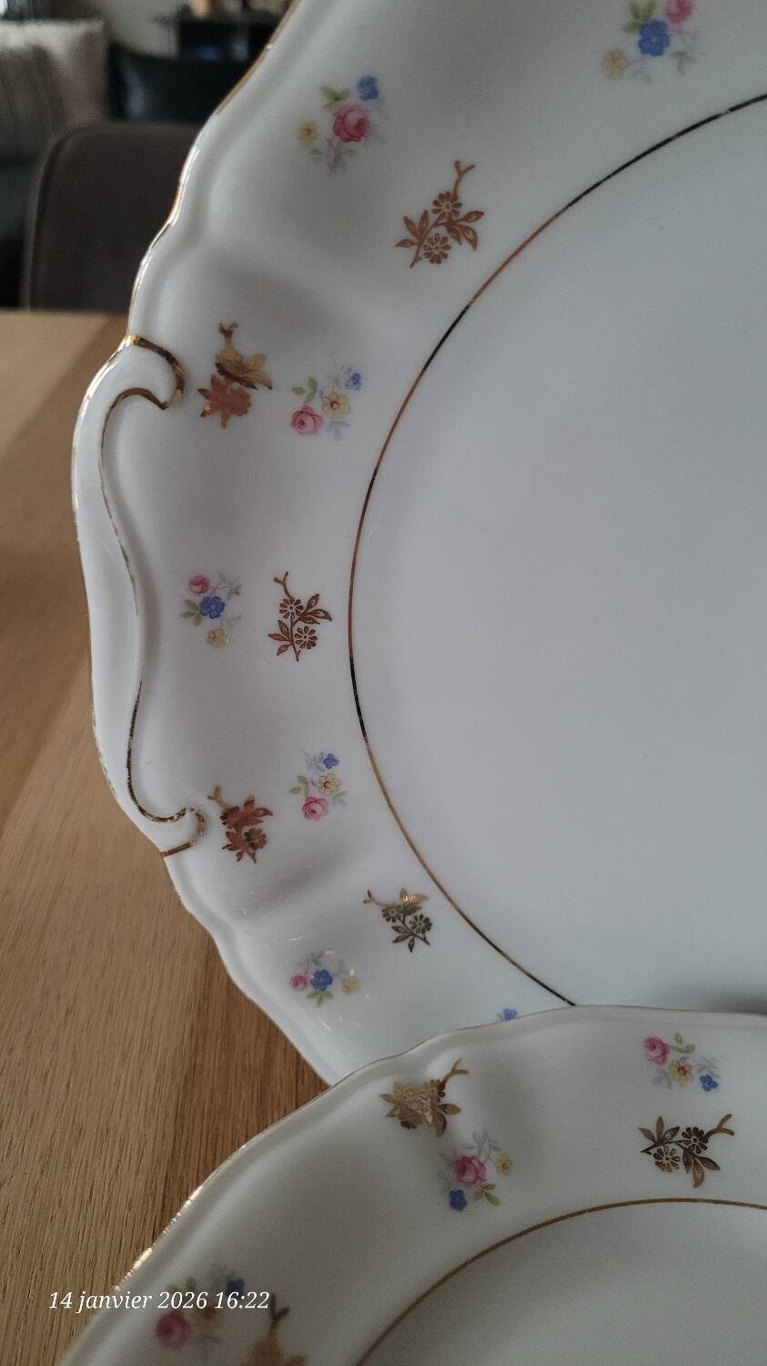 Antique dessert service