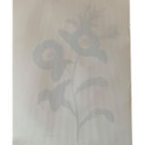 Vintage flower poster