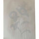 Affiche fleur vintage