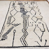 Moroccan berber carpet 278x150cm