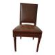Chaise cuir